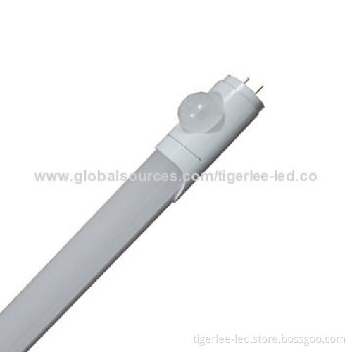 T8 LED Tube with Sensor, Detachable Driver, Epistar Chip, 3-year Warranty